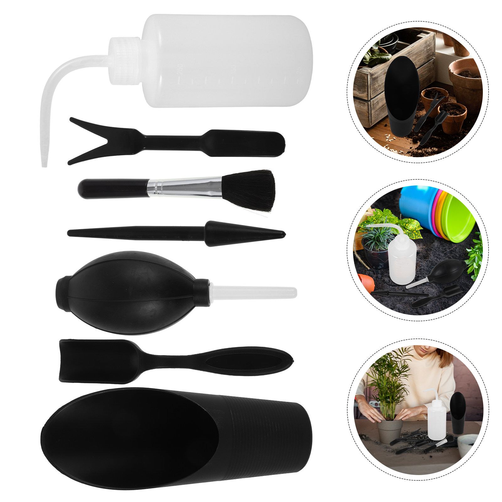 Garden Hand Trowel - 1Set Succulent Planting Tools Set Stainless