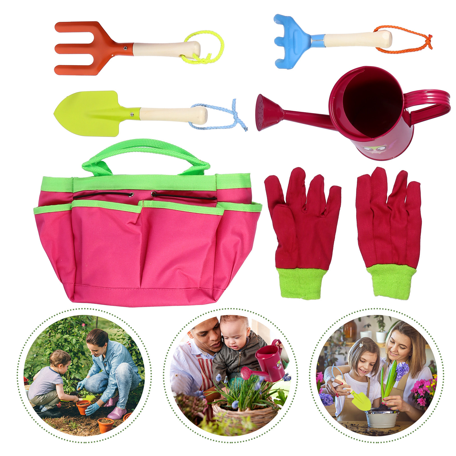 Gardening Tools Kit For Kids - 1Set Garden Tools Set Kids Multi-Purpose