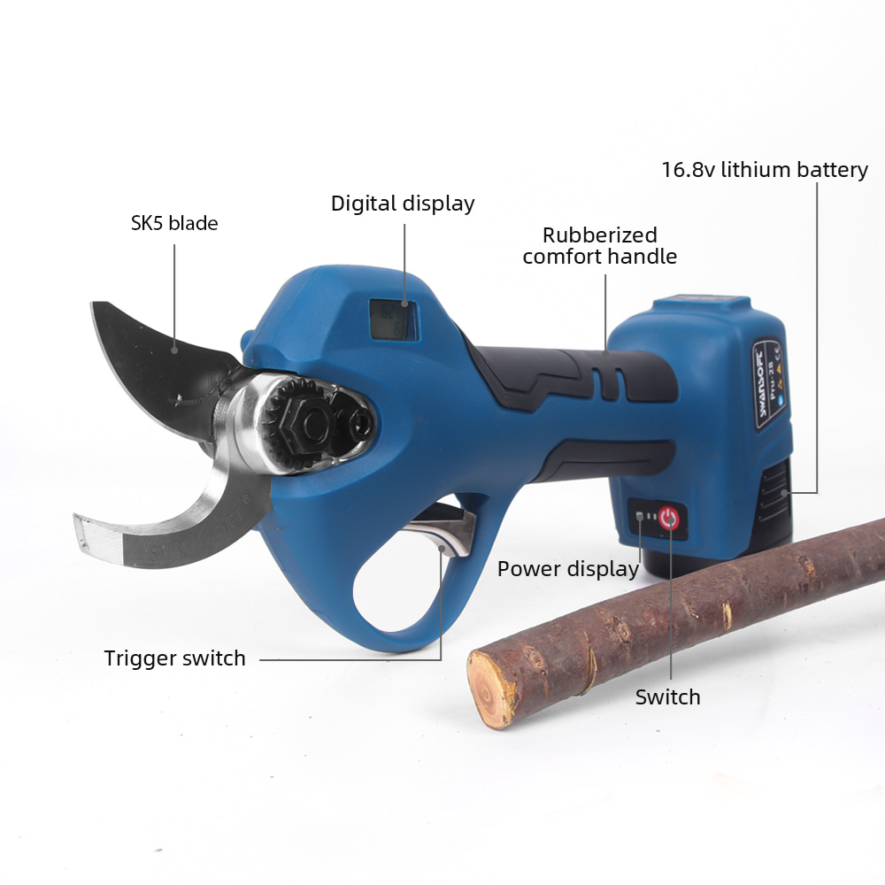 Pruning Shears - 16.8V 2pc Lithium-Ion Battery Branches Scissor