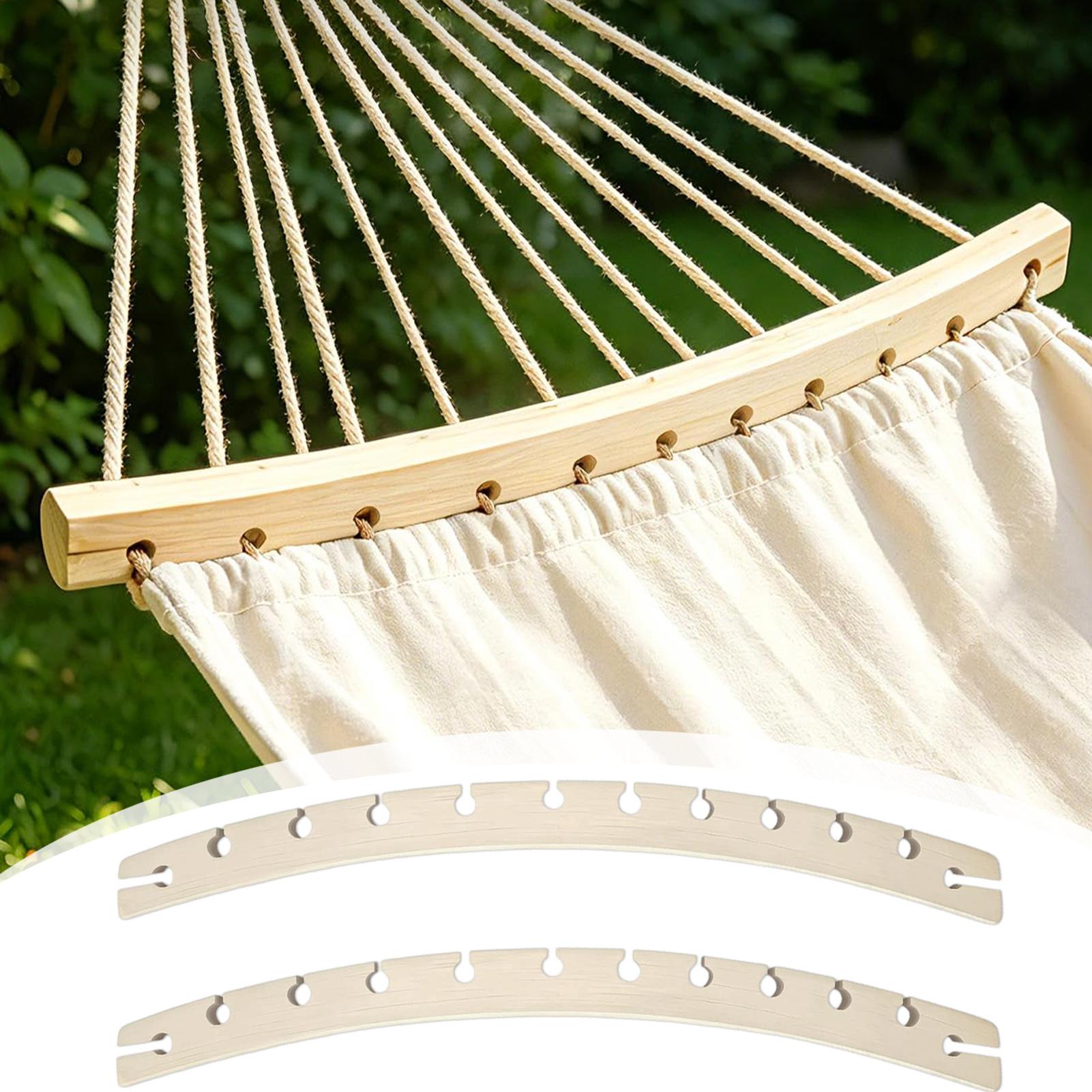 Gardening Tools Wooden - Replacement Wooden Hammock Spreader Bars 2pcs