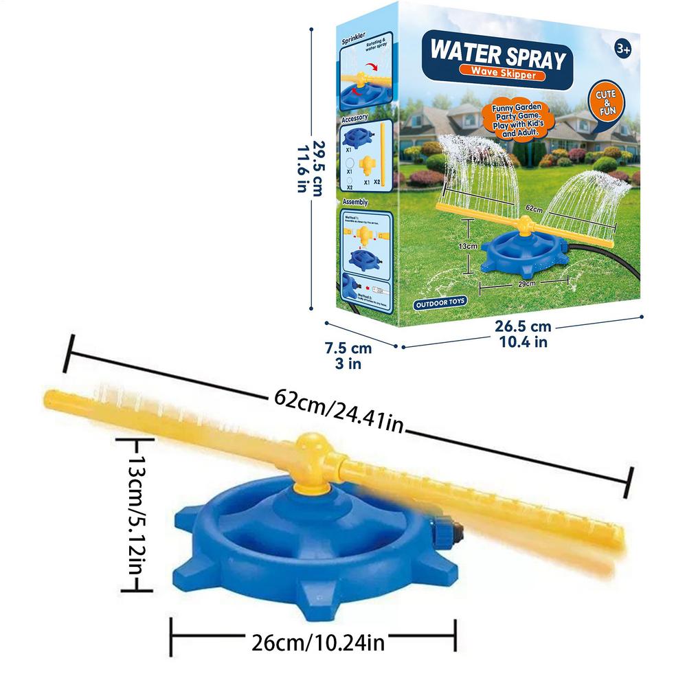360 Degree Water Sprinkler Rot - Gardening Tools Kids review and price