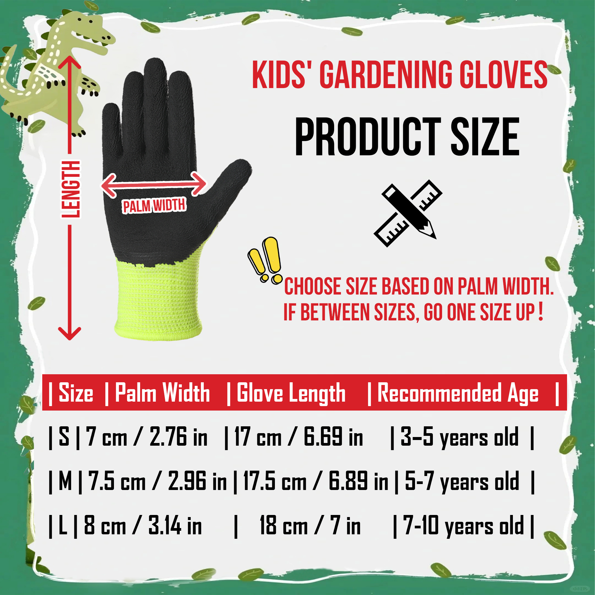 3 Pairs Kids Gardening Gloves  - Gardening Tools Kit For Kids review and price