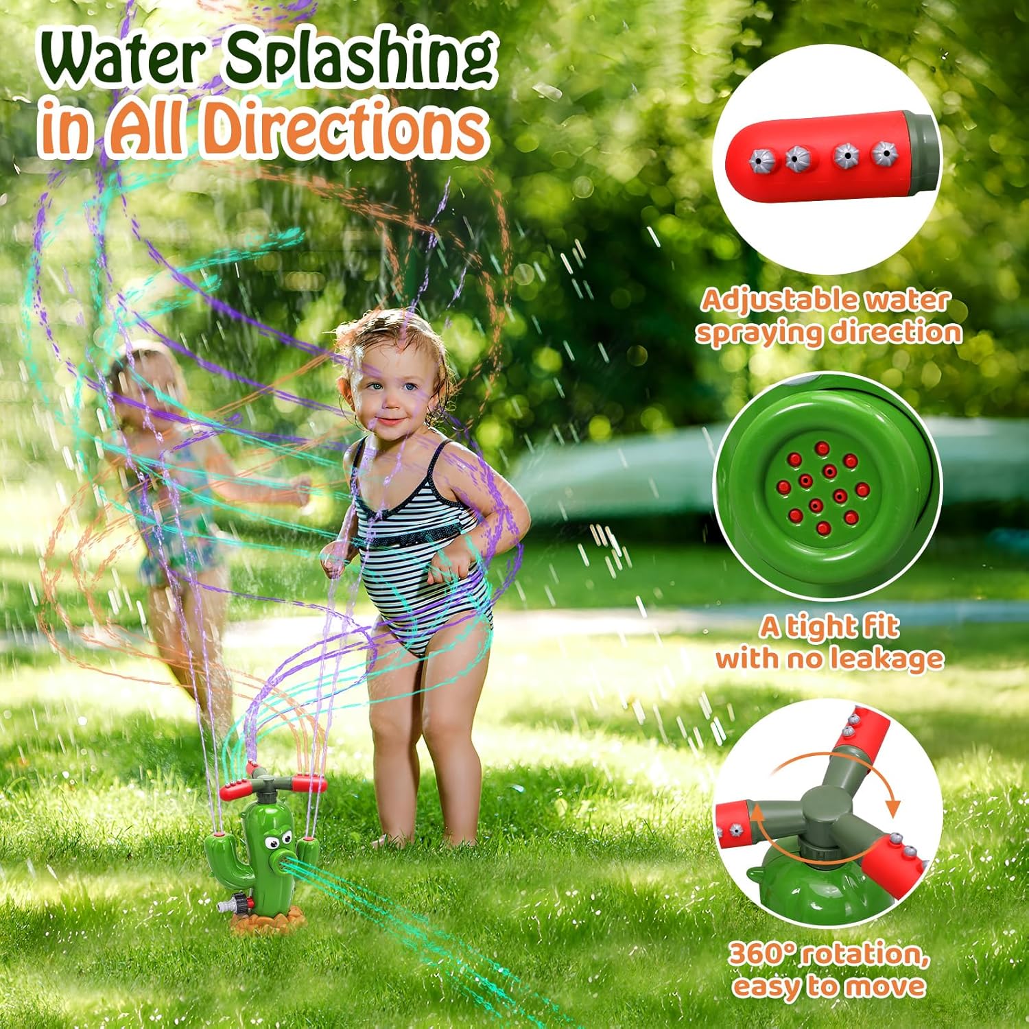 Water Spray Toy Cactus Sprinkl - Gardening Tools Kids review and price