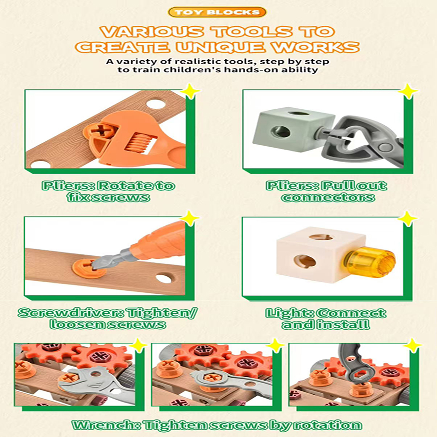 DIY- Kids Tool Set Nut Assembl - Gardening Tools Kit For Kids review and price