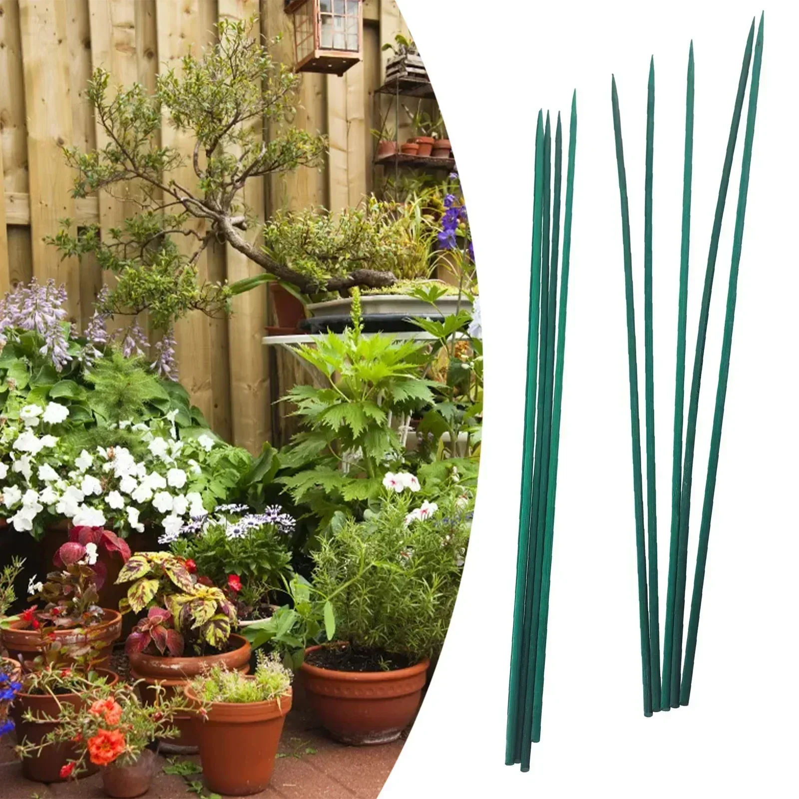 10pc 40cm Plant Stake KIT Wood - Gardening Tools Shop review and price