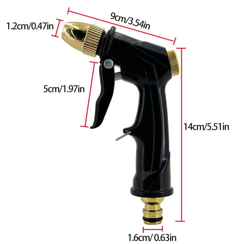 NEW Garden Watering Water Gun, - Gardening Tools Types review and price