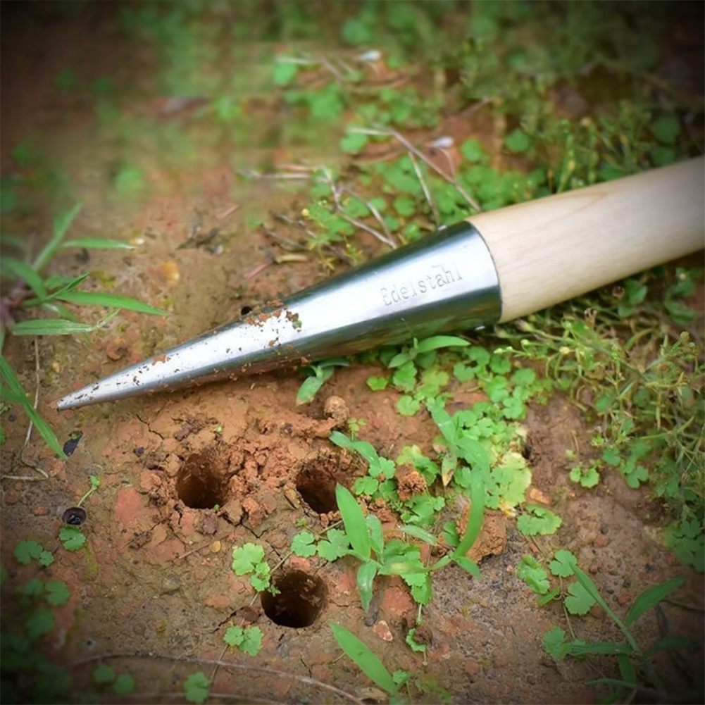 Hand Dibber Garden Tool Stainl - Gardening Tools Wooden review and price