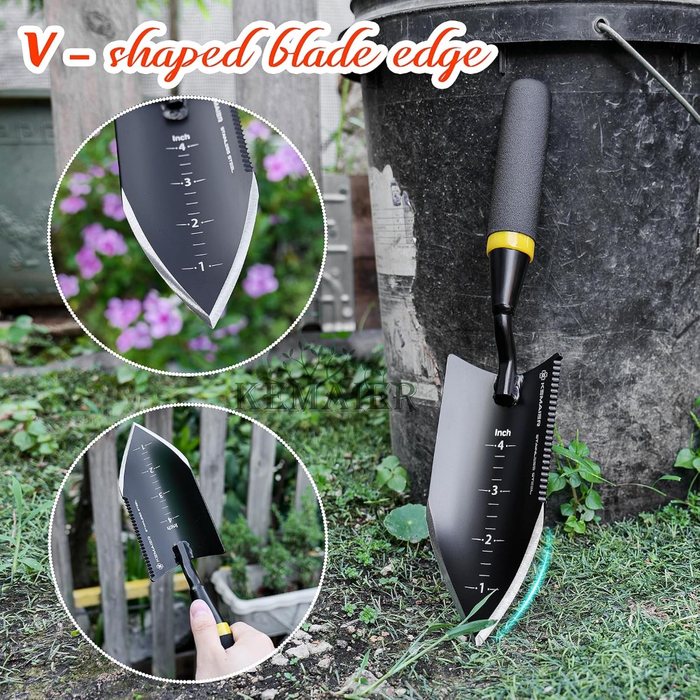 Stainless Steel Serrated Garde - Garden Hand Trowel review and price