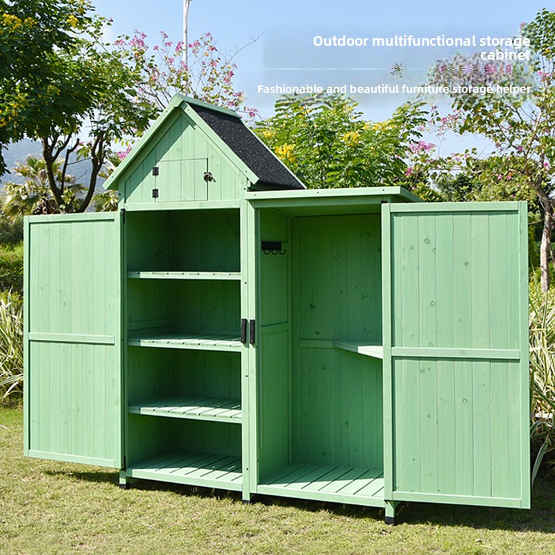Outdoor storage cabinet Storag - Gardening Tools Wooden review and price