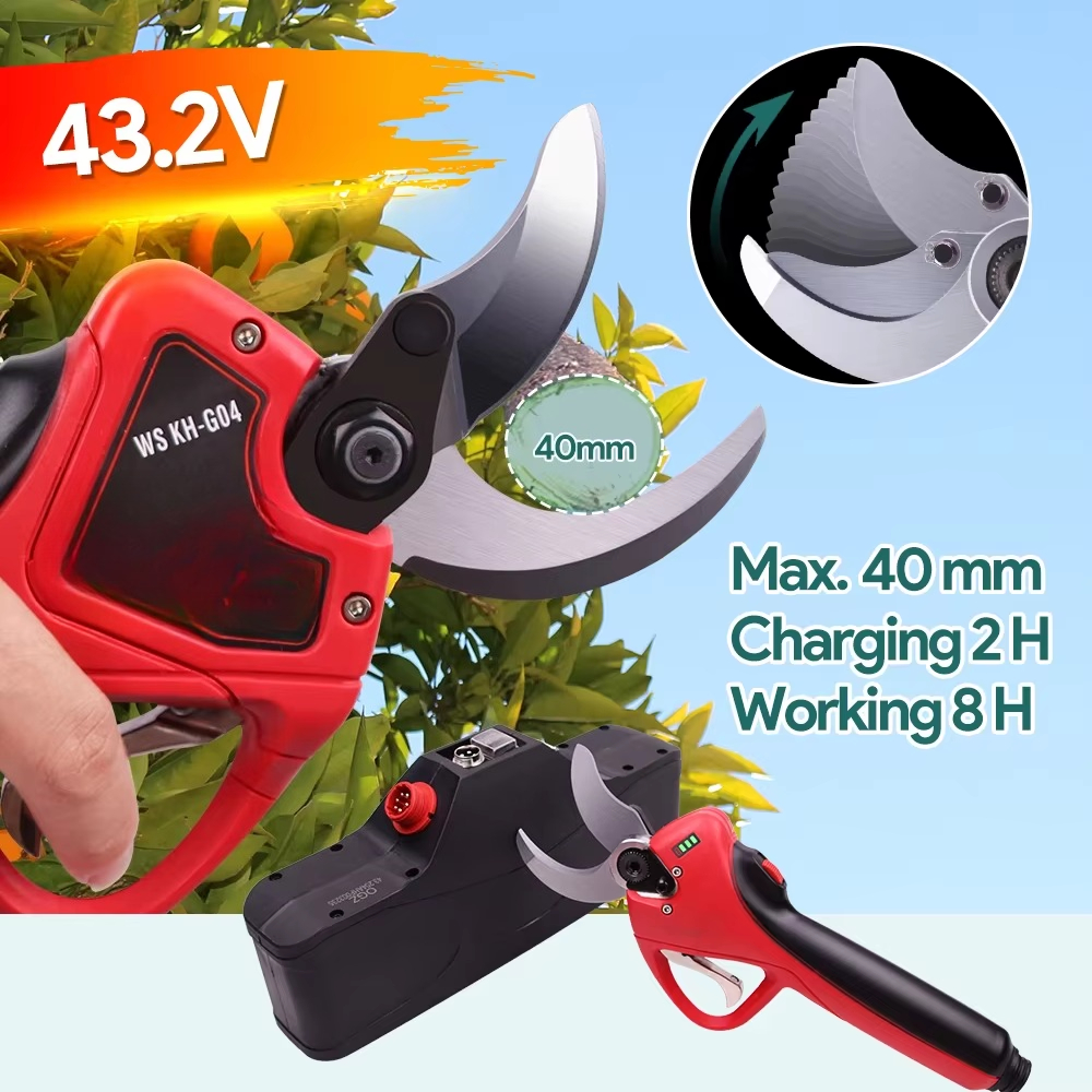 43.2V Lithium Battery 40MM Ele - Pruning Shears review and price