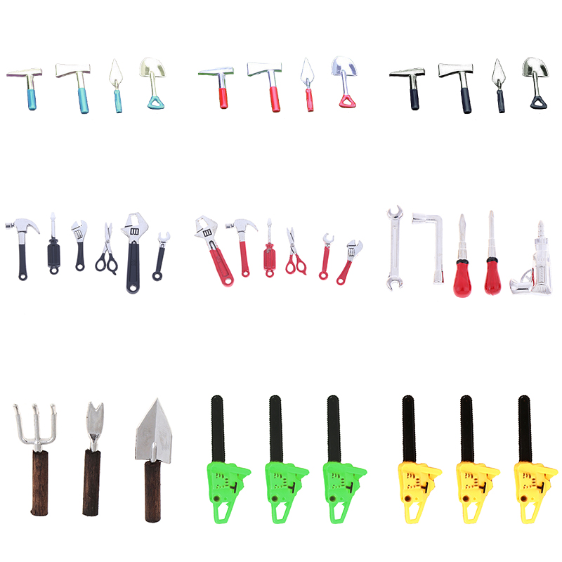 3/4/5/6Pcs Dollhouse Miniature - Gardening Tools Shop review and price
