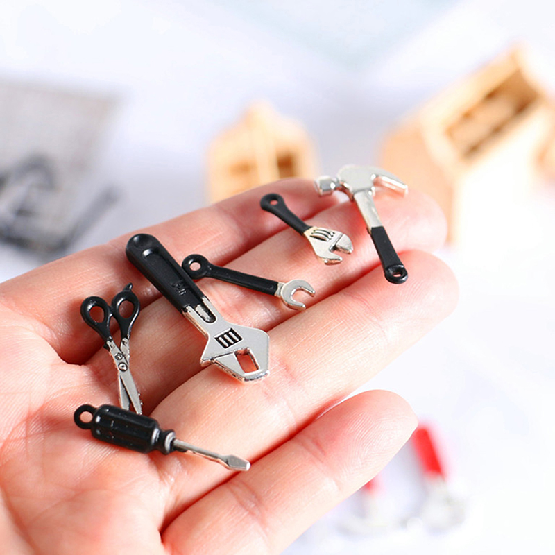 3/4/5/6Pcs Dollhouse Miniature - Gardening Tools Shop review and price
