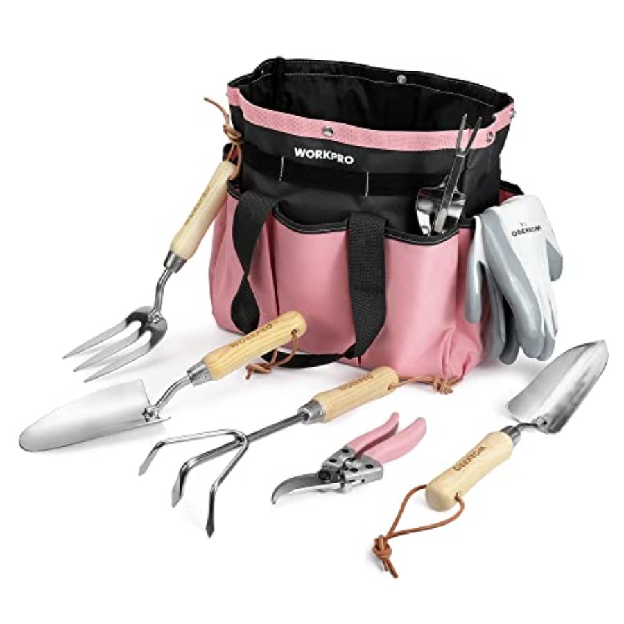 8-Piece Garden Tool Set, Stain - Garden Hand Trowel review and price