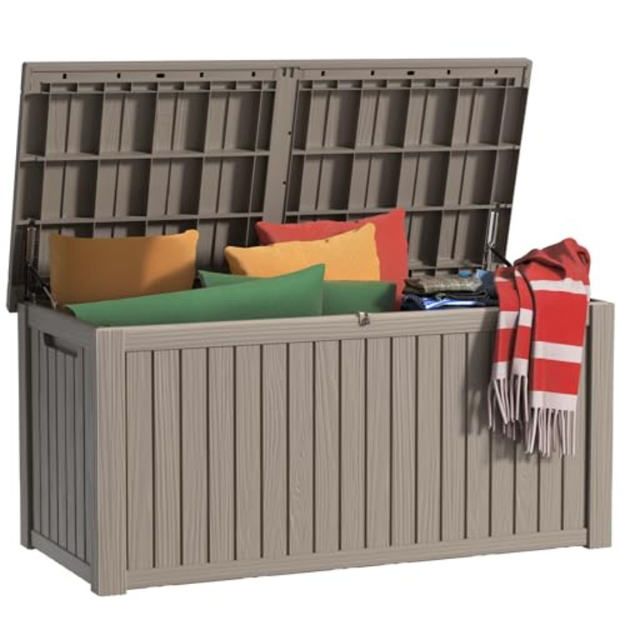 200 Gallon outdoor storage box - Gardening Tools Wooden review and price