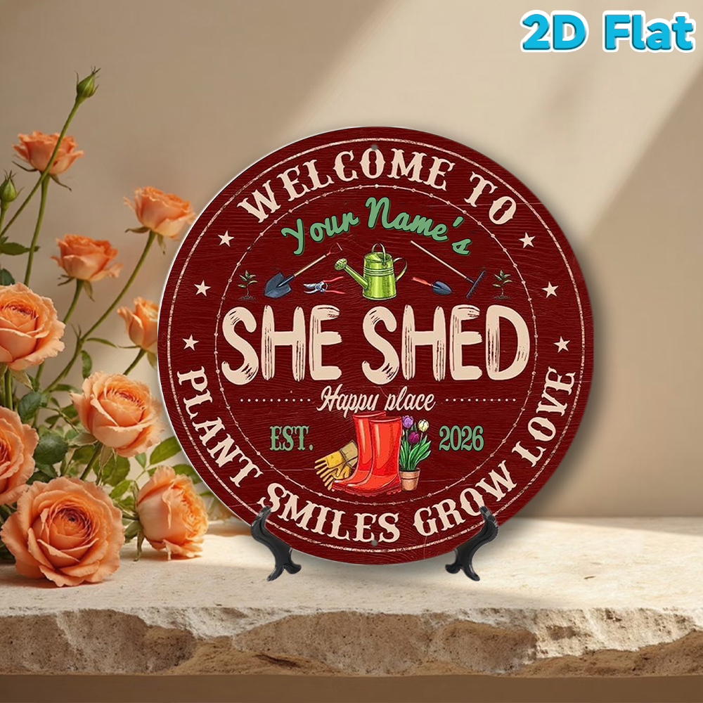 Custom Name & Year She Shed Ro - Gardening Tools With Names review and price