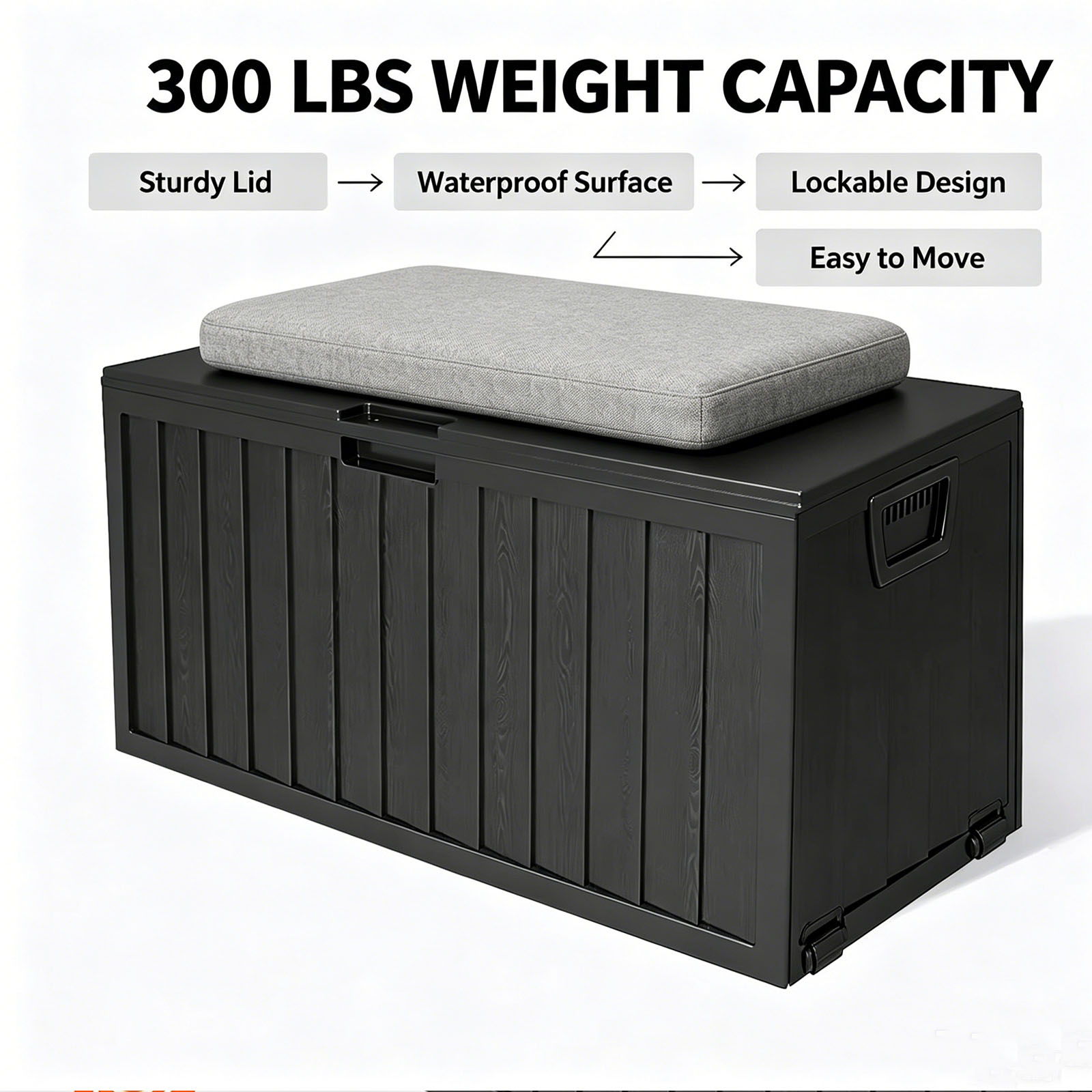75 Gallon Outdoor Resin Deck S - Gardening Tools Wooden review and price