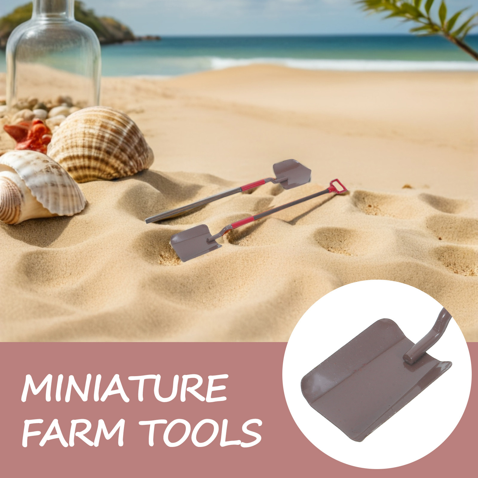 3Pcs Miniature Gardening Tools - Gardening Tools Kids review and price
