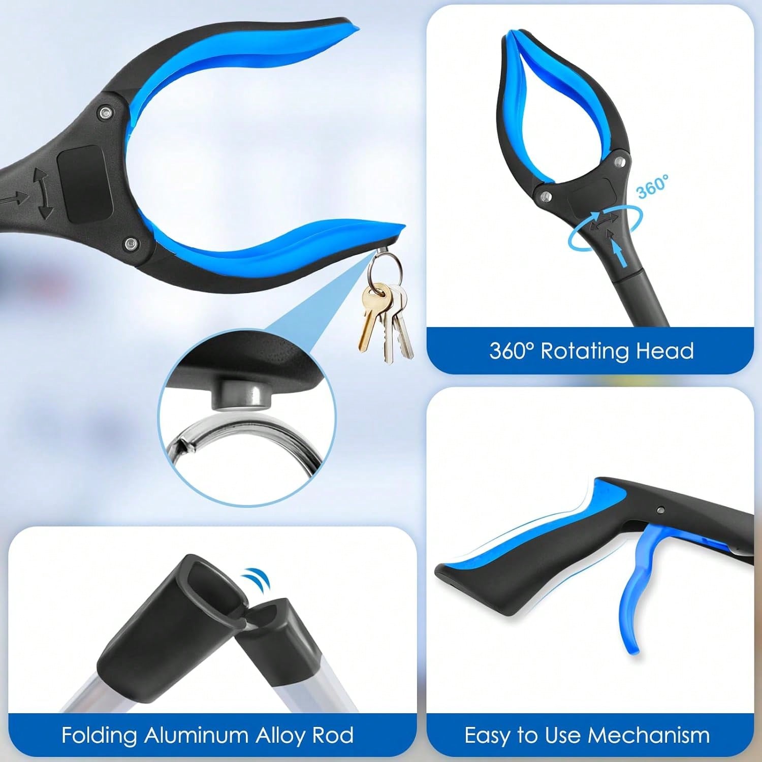 Foldable Grabber Reacher Tool  - Gardening Tools You Must Have review and price