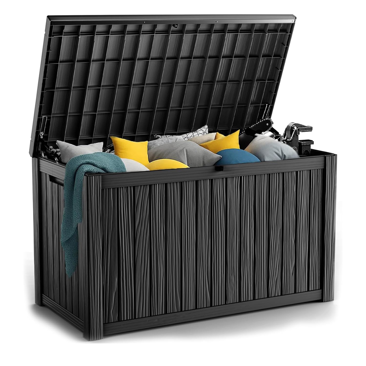 180Gal Lockable Resin Deck Box - Gardening Tools review and price